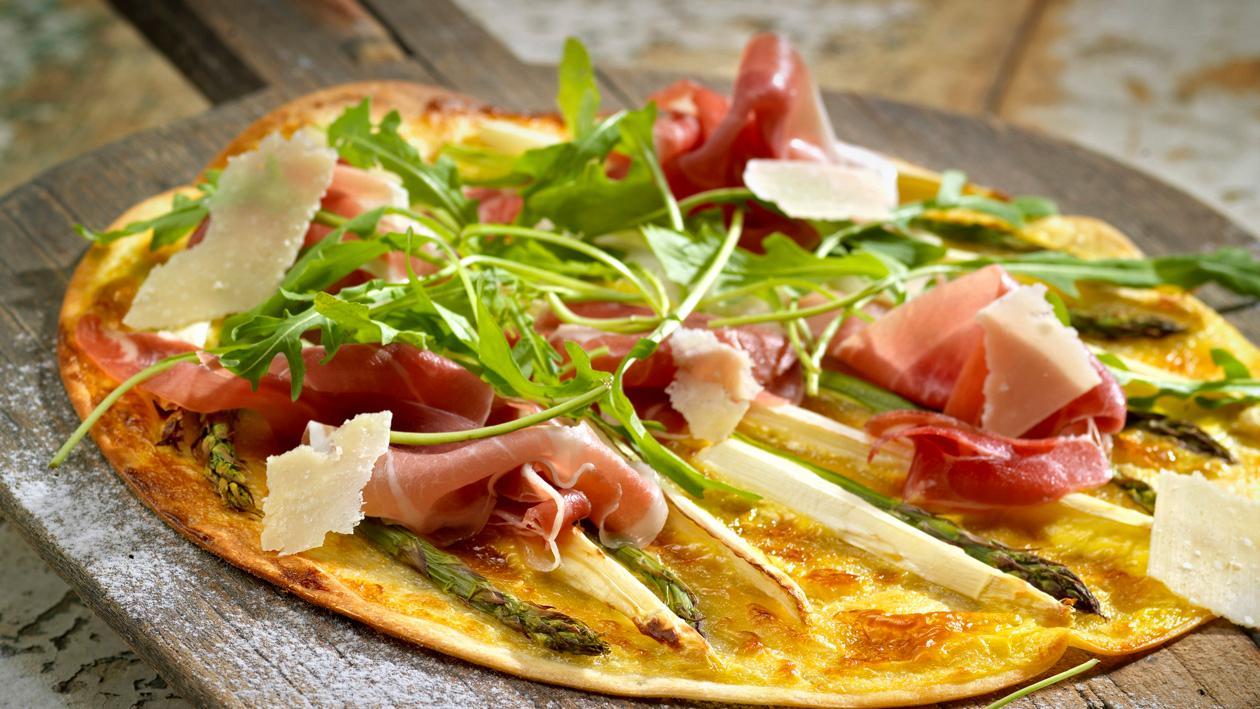 Pizza Mit Hollandaise