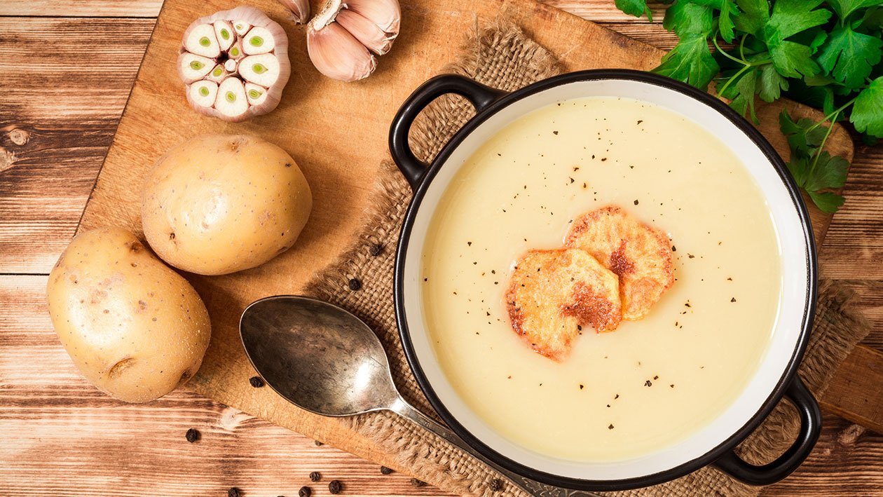 شوربة كريمة البطاطس – وصفة شوربة كريمة البطاطس – وصفة