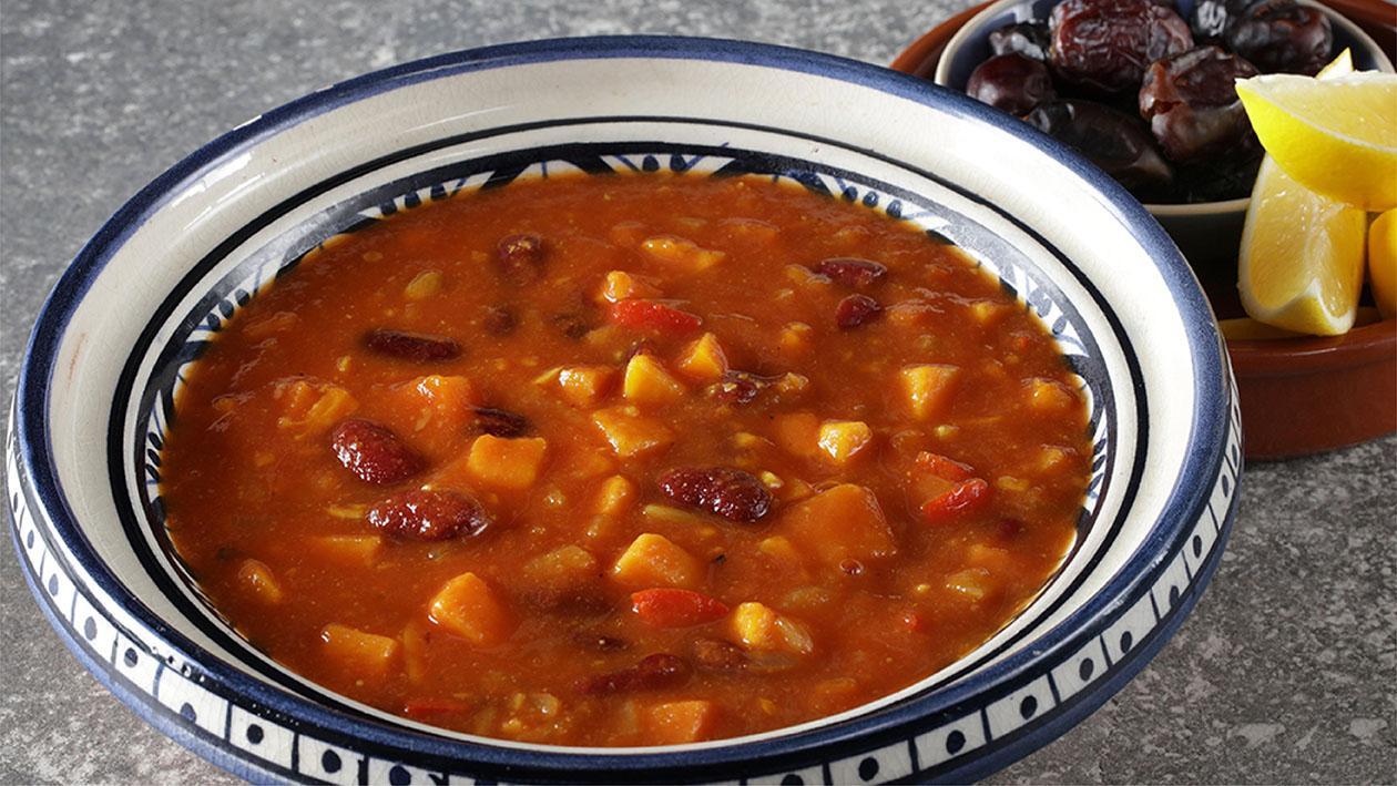 حساء الحريرة المغربي بالبطاطا الحلوة – وصفة حساء الحريرة المغربي بالبطاطا الحلوة – وصفة