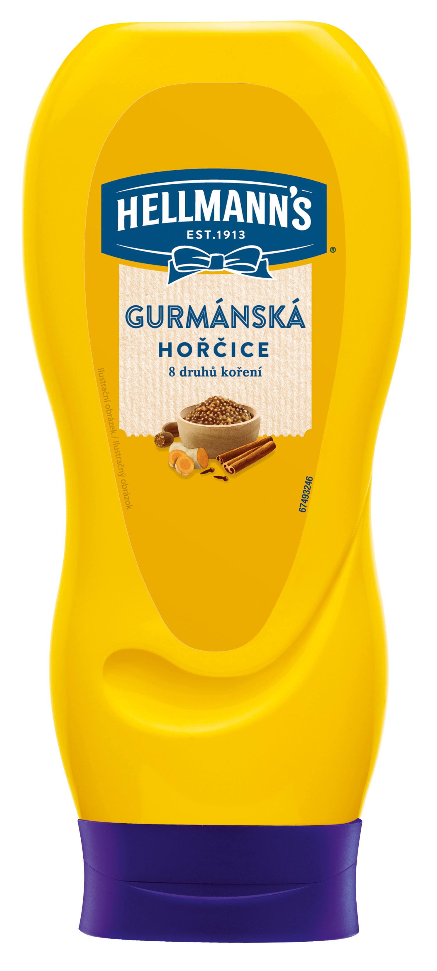 Hellmann's Gumanská hořčice 440g -