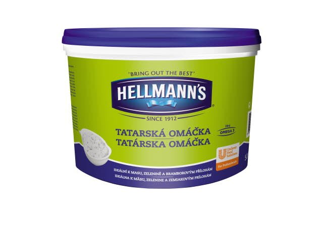 Hellmann's Tatarská omáčka 5 l - Hellmann's Tatarská omáčka 5 l -
