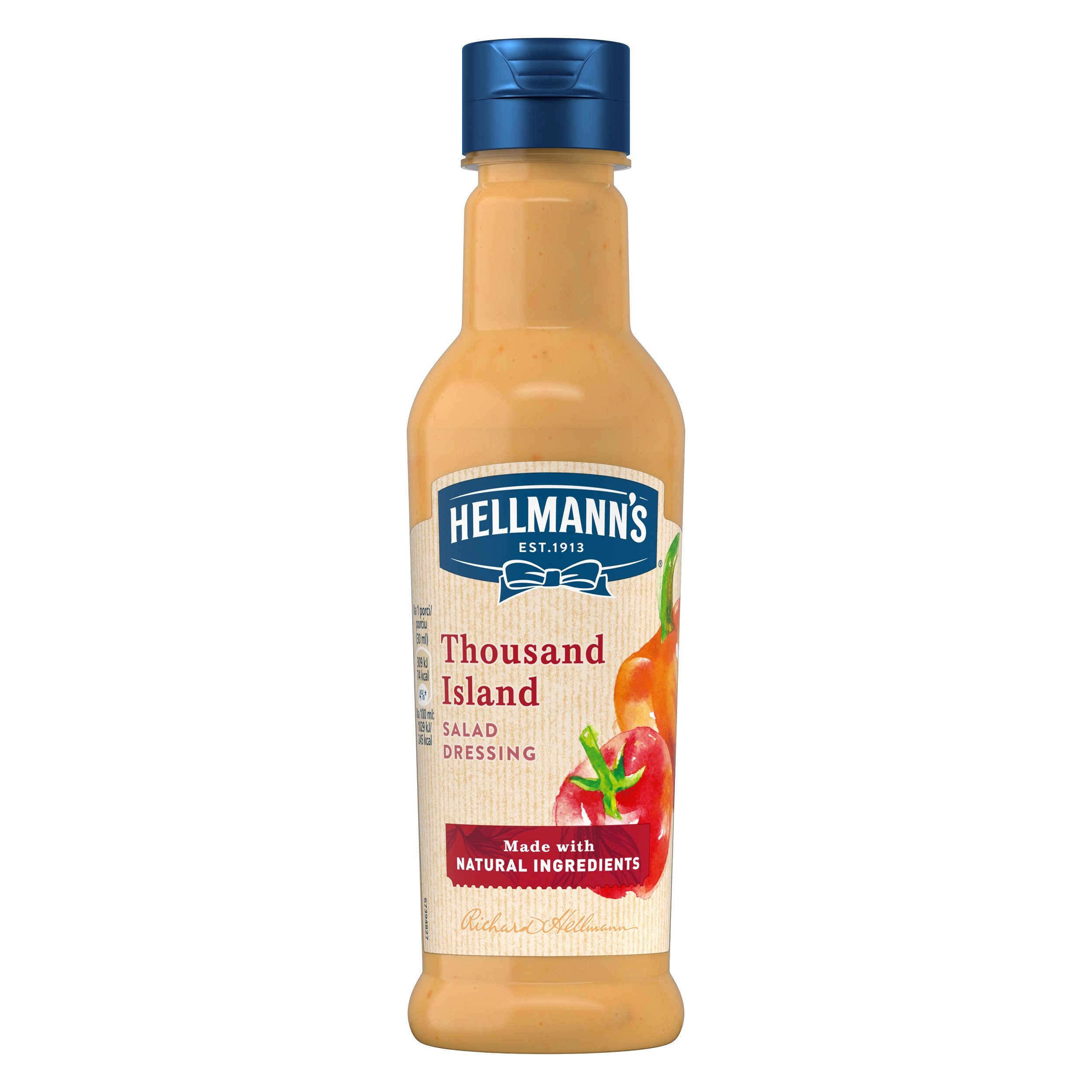 Hellmann´s Tisíc ostrovů dresink 210 ml - Hellmann´s Tisíc ostrovů dresink 210 ml -