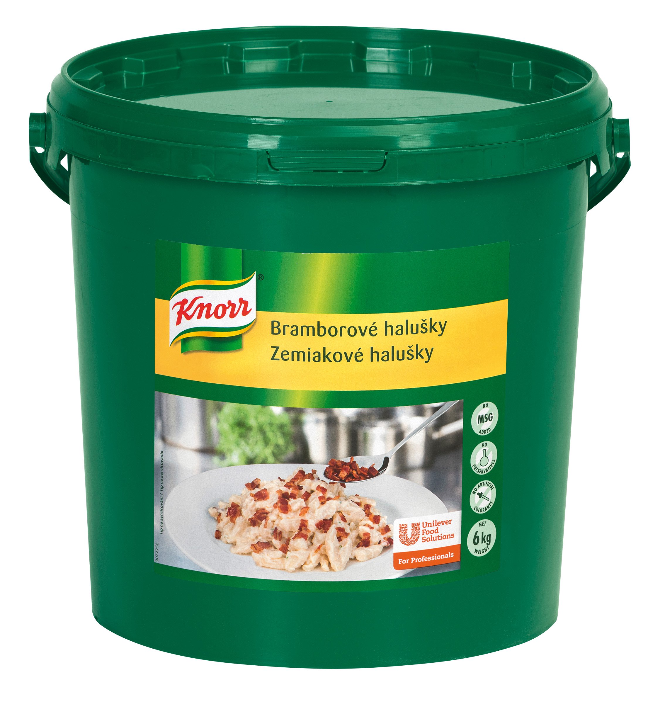 Knorr Bramborové halušky 6 kg - Knorr Bramborové halušky 6 kg -