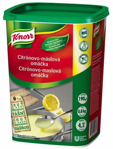 Knorr Citrónovo-máslová omáčka 0,8 kg - Knorr Citrónovo-máslová omáčka 0,8 kg -