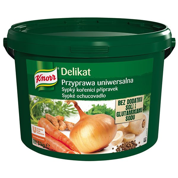 Knorr Delikat Kořenicí přípravek bez přídavku soli 3 kg -