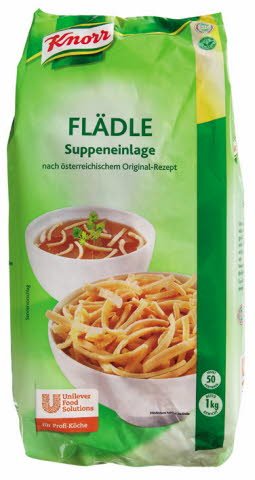 Knorr Fridátové nudle 1 kg - Knorr Fridátové nudle 1 kg -