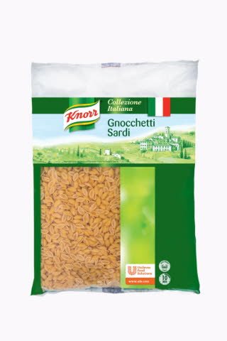 Knorr Gnoccetti Sardi - Mušličky 3 kg - Knorr Gnoccetti Sardi - Mušličky 3 kg -