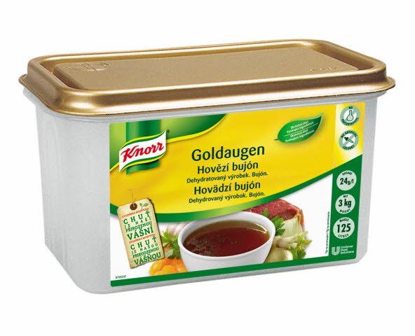 Knorr Goldaugen - Hovězí bujón 3 kg - Knorr Goldaugen - Hovězí bujón 3 kg -