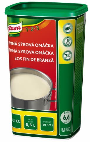 Knorr Jemná sýrová omáčka 1,2 kg - Knorr Jemná sýrová omáčka 1,2 kg -