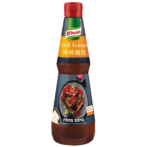 Knorr Pang Gang - Omáčka chilli a rajčata 1 l - Knorr Pang Gang - Omáčka chilli a rajčata 1 l -