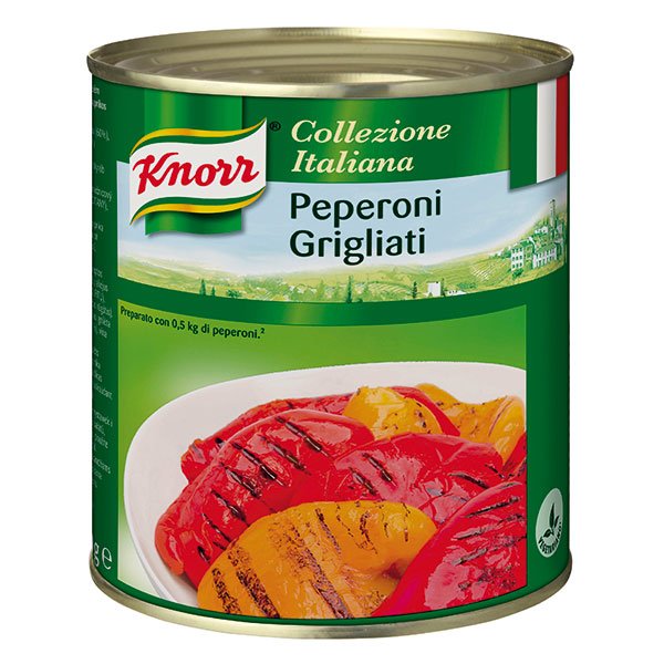 Knorr Peperoni Grigliati - grilovaná paprika 0,75 kg - Knorr Peperoni Grigliati - grilovaná paprika 0,75 kg -