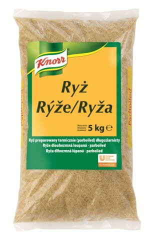 Knorr Rýže dlouhozrnná 5 kg - Knorr Rýže dlouhozrnná 5 kg -