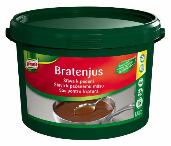 Knorr Šťáva k pečeni - Bratenjus 3,5 kg - Knorr Šťáva k pečeni - Bratenjus 3,5 kg -