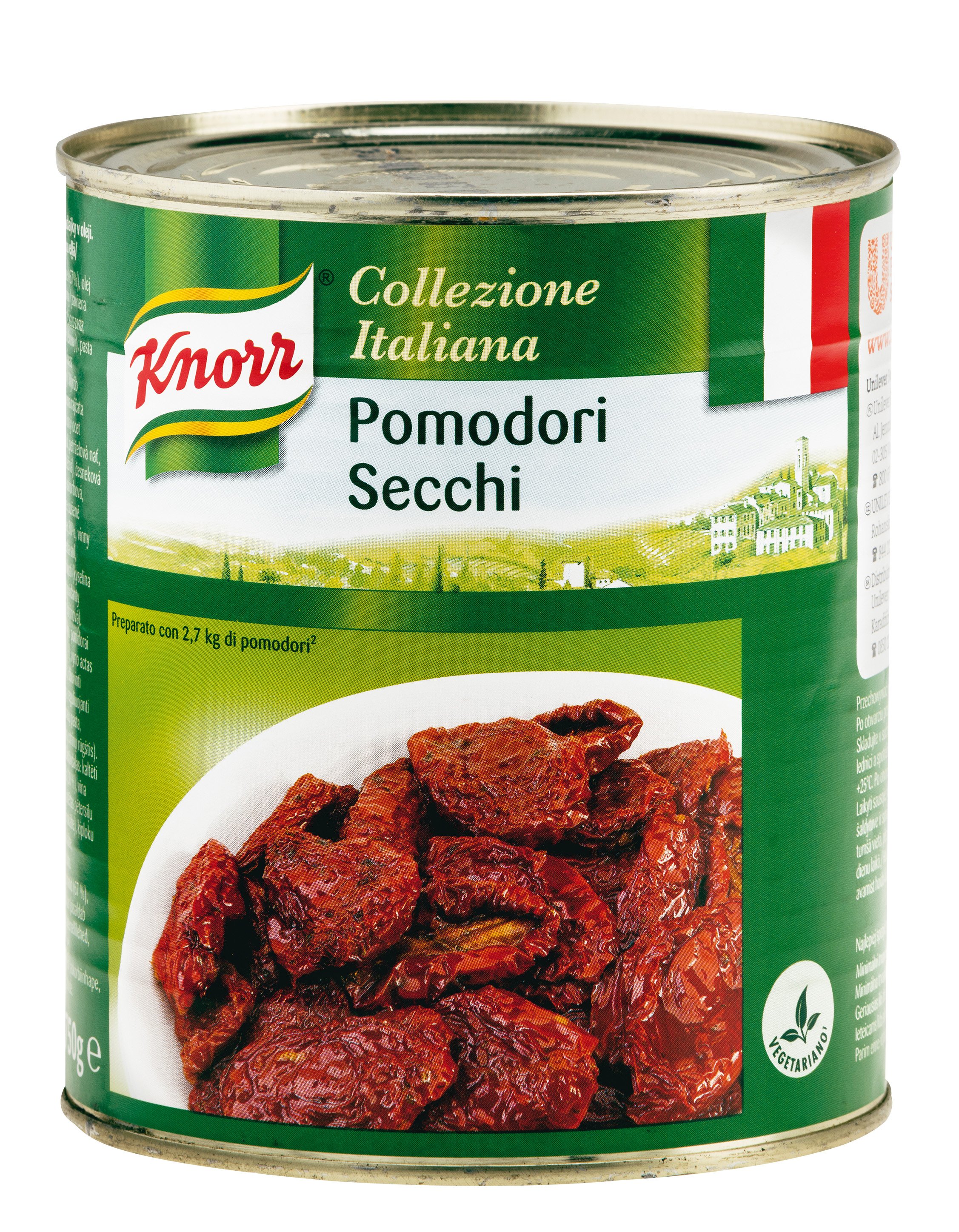 Knorr Sušená rajčata v oleji 0,75 kg - Knorr Sušená rajčata v oleji 0,75 kg -