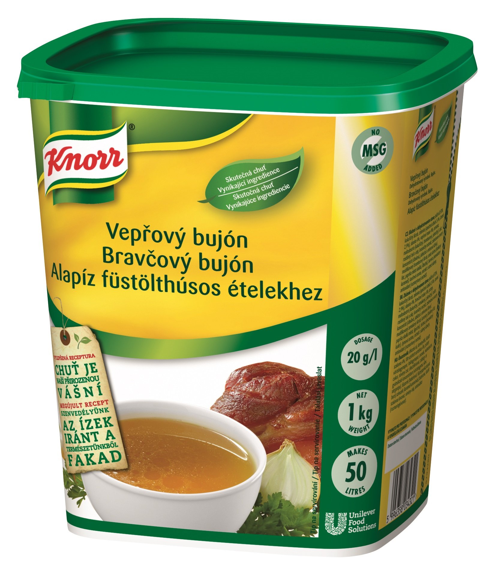 Knorr Vepřový bujón s vůní uzeného 1 kg -