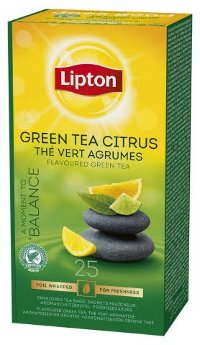 Lipton Zelený citrusy 1,3 g - Lipton Zelený citrusy 1,3 g -