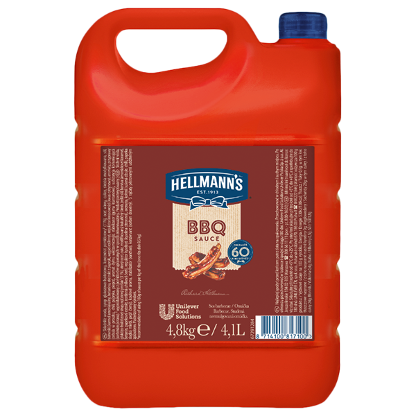 Hellmann´s BBQ Omáčka - Jedinečná BBQ omáčka od světoznámé značky Hellmann´s Hellmann´s BBQ Omáčka - Jedinečná BBQ omáčka od světoznámé značky Hellmann´s