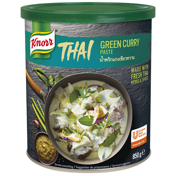 Knorr Zelená kari pasta 850 g - Kari pasta z Thajska