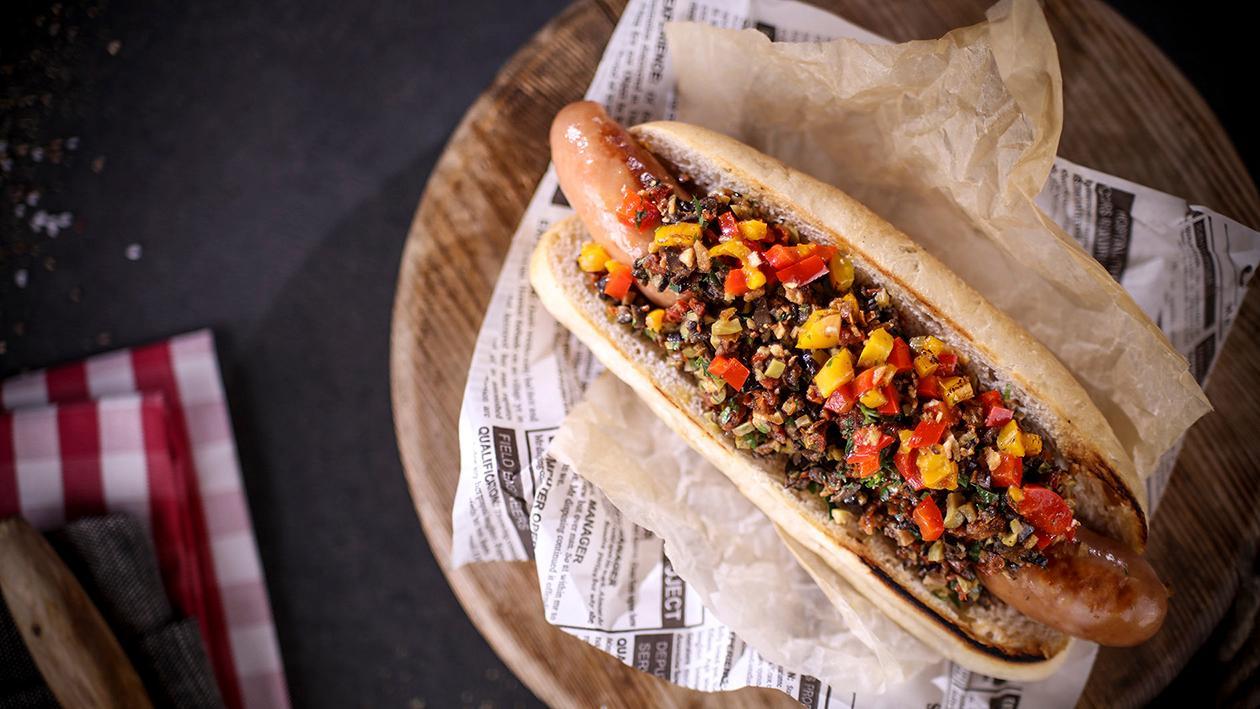 Italský hot dog Italský hot dog