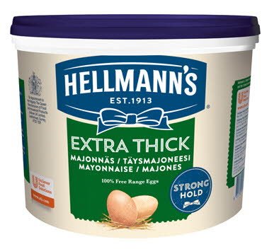 Hellmann´s Extra Thick Mayonnaise 5 kg - Hellmann´s Extra Thick Mayonnaise 5 kg -