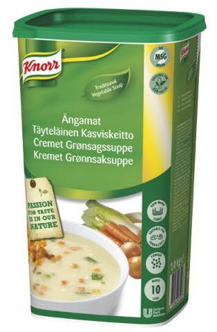 Knorr Cremet grønsagssuppe 1 kg / 10 L - Knorr Cremet grønsagssuppe 1 kg / 10 L -