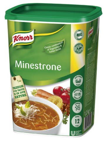 Knorr Minestrone 1,2kg / 12 L - Knorr Minestrone 1,2kg / 12 L -