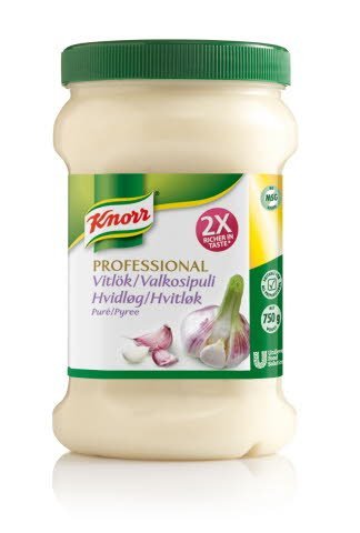 Knorr Professional Krydderipuré Hvidløg 750 g - Knorr Professional Krydderipuré Hvidløg 750 g -