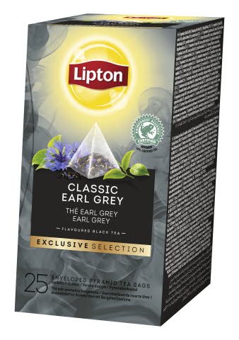 Lipton, Earl Grey, pyramidete, 6 x 25 breve - Lipton, Earl Grey, pyramidete, 6 x 25 breve -