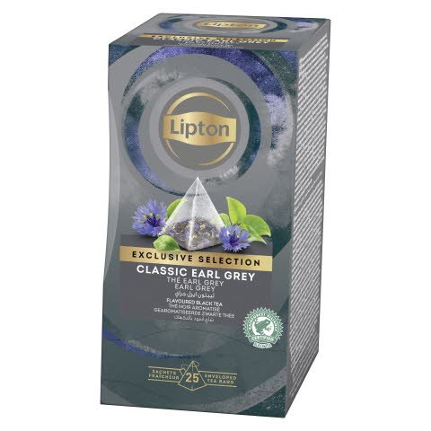Lipton, Earl Grey, pyramidete, 6 x 25 breve -