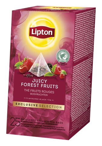Lipton, Forest Fruit, pyramidete, 6 x 25 breve -