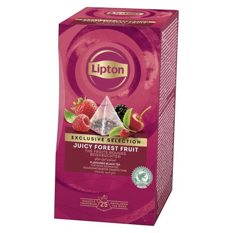 Lipton, Juicy Forest Fruits, pyramidete, 6 x 25 breve -