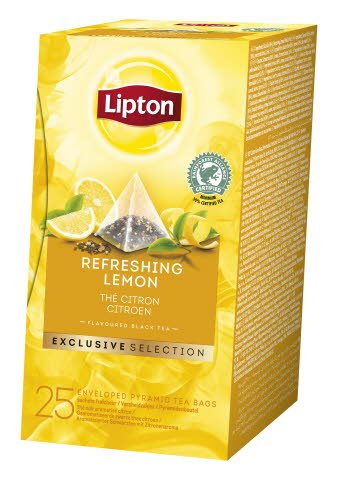 Lipton Lemon, pyramidete, 6 x 25 breve -