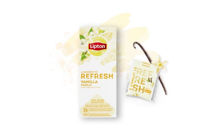 Lipton Vanilla Tea, 6 x 25 breve -