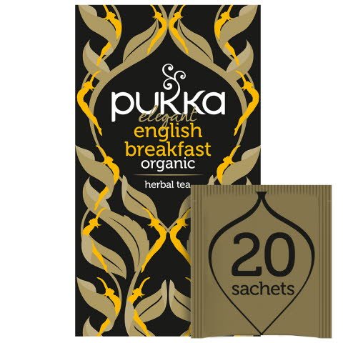 Pukka Elegant English Breakfast ØKO 4x20 breve -