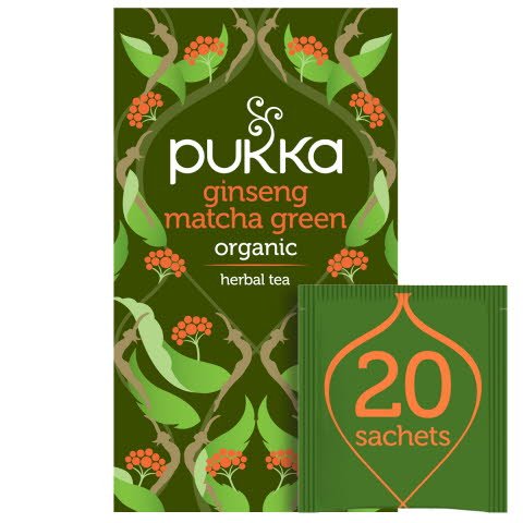 Pukka Ginseng Matcha Green ØKO 4x20 breve -