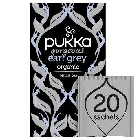Pukka Gorgeous Earl Grey ØKO 4x20 breve -