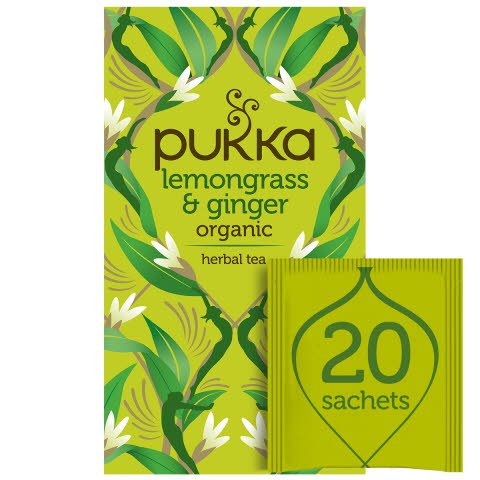 Pukka Lemongrass & Ginger ØKO 4x20 breve -