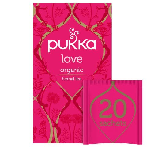 Pukka Love ØKO 4x20 breve -