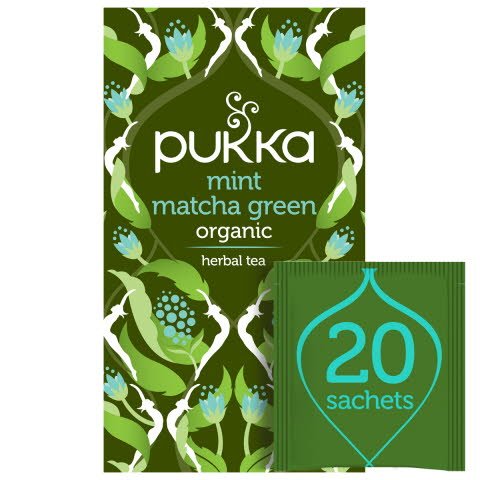Pukka Mint Matcha Green ØKO 4x20 breve -