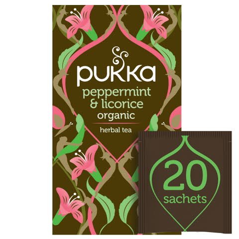 Pukka Peppermint & Licorice ØKO 4x20 breve -