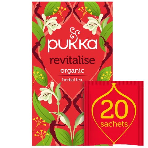 Pukka Revitalise ØKO 4x20 breve -