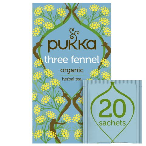 Pukka Three Fennel ØKO 4x20 breve -