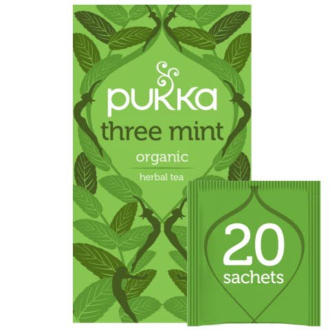 Pukka Three Mint ØKO 4x20 breve -