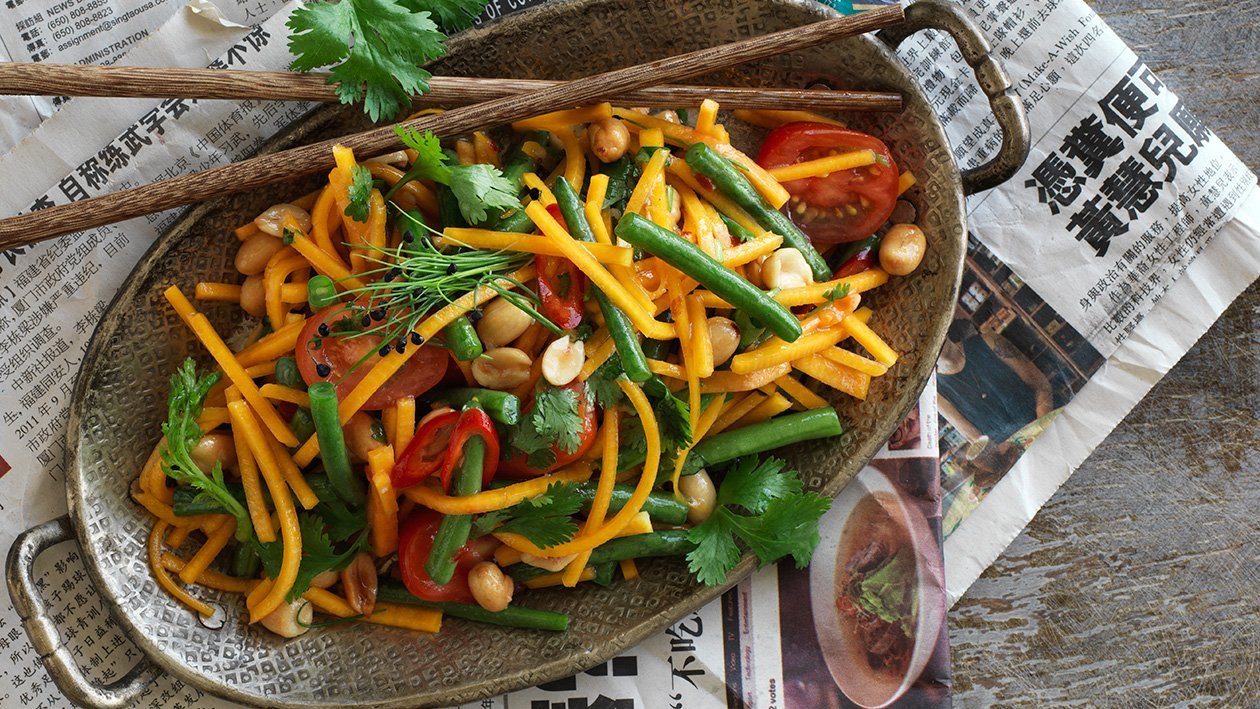 Asian papaya salat Asian papaya salat