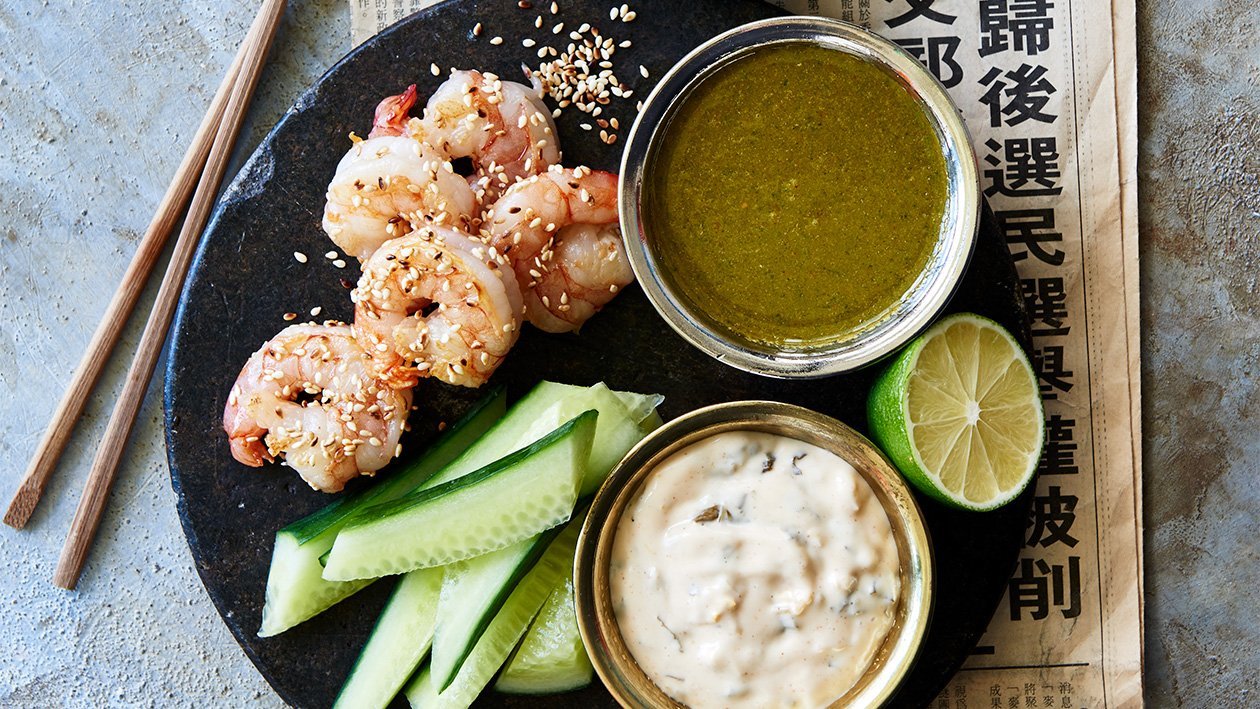 Asiatisk dip med Hellmann's mayonnaise Asiatisk dip med Hellmann's mayonnaise