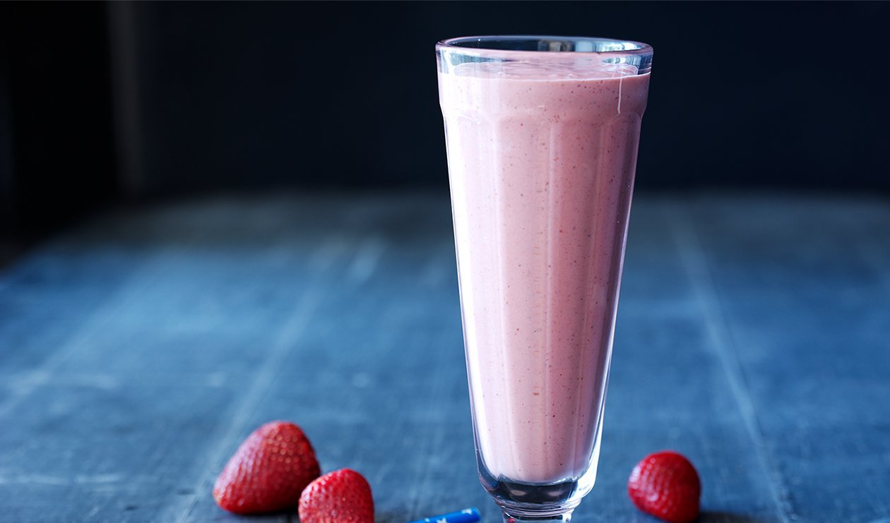 Banan/Jordbær shakes (energitæt) Banan/Jordbær shakes (energitæt)