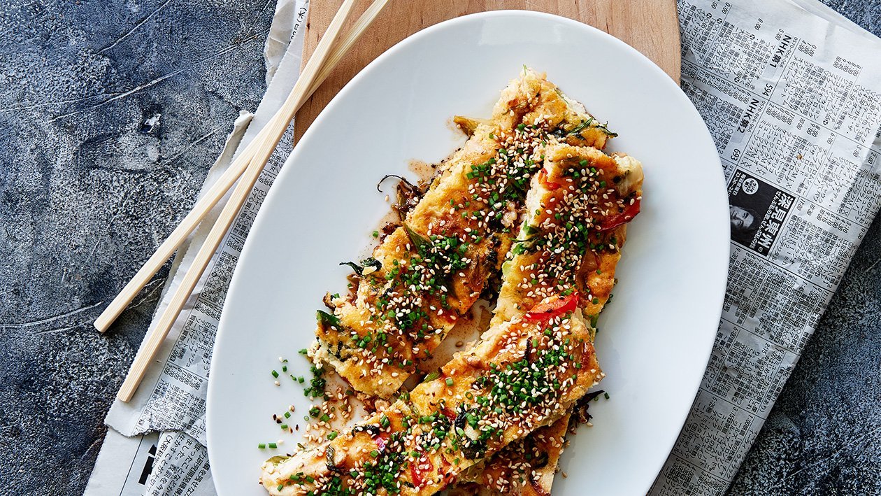 Eggroll med kylling eller rejer Eggroll med kylling eller rejer