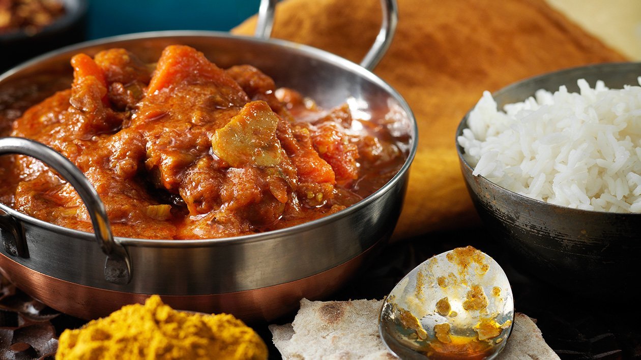 Indisk vegetarcurry Indisk vegetarcurry