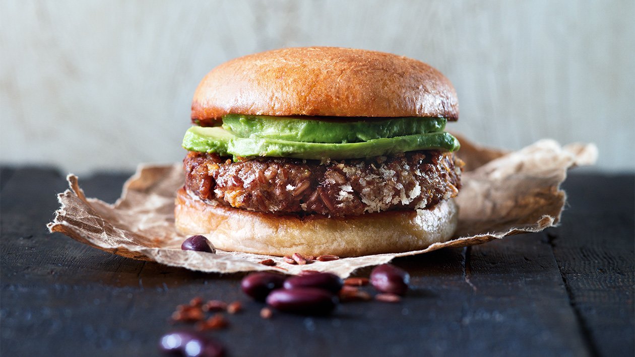 Kenyansk vegetarburger Kenyansk vegetarburger