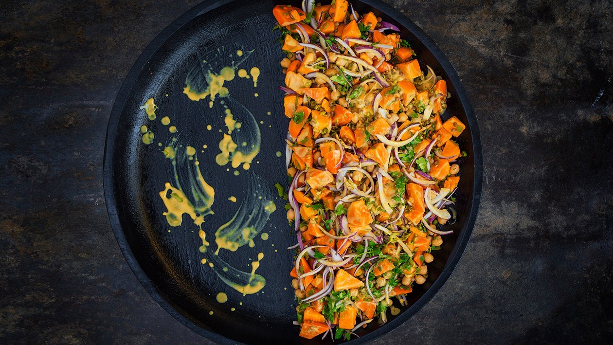 Sød kartoffelsalat Sød kartoffelsalat